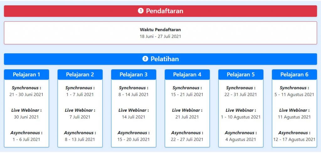 jadwal bintek semangat guru [musawa.my.id]